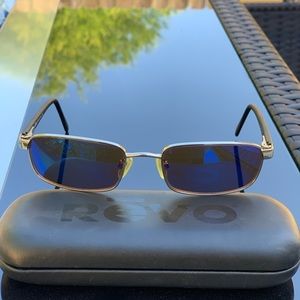 Vintage Revo Blue Mirror Sunglasses (3005 083)